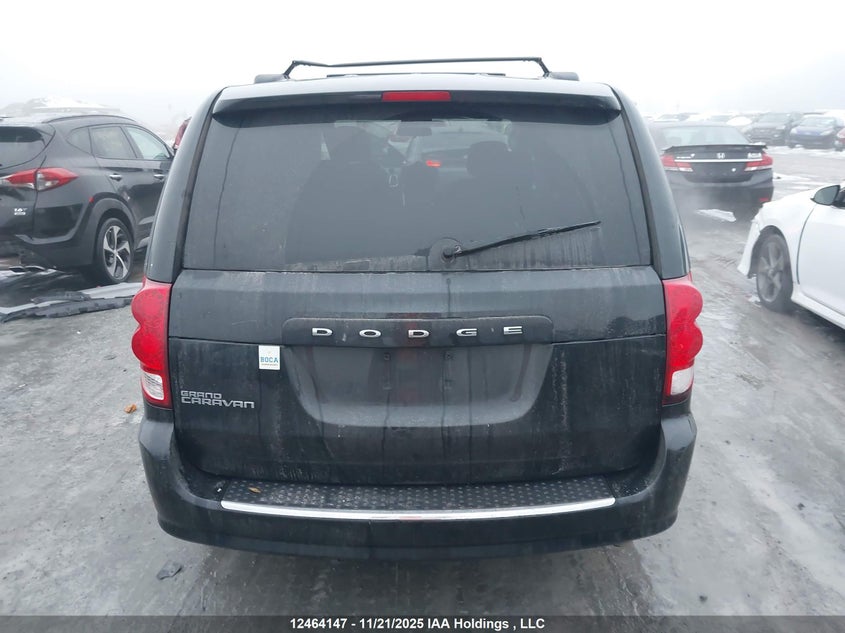 2013 Dodge Grand Caravan Se/Sxt VIN: 2C4RDGBG6DR608096 Lot: 12464147X