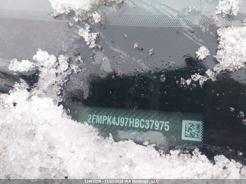 2017 Ford Edge Sel VIN: 2FMPK4J97HBC37975 Lot: 12462205X