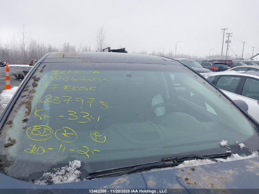 2017 Ford Edge Sel VIN: 2FMPK4J97HBC37975 Lot: 12462205X