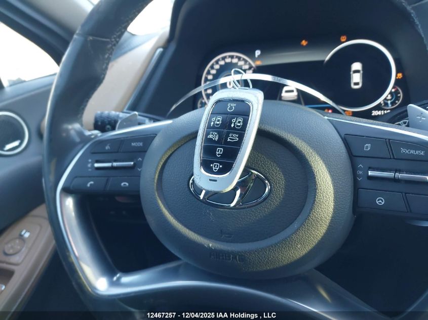 2021 Hyundai Sonata Ultimate VIN: 5NPEH4J21MH103474 Lot: 12467257