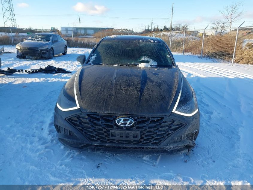 2021 Hyundai Sonata Ultimate VIN: 5NPEH4J21MH103474 Lot: 12467257