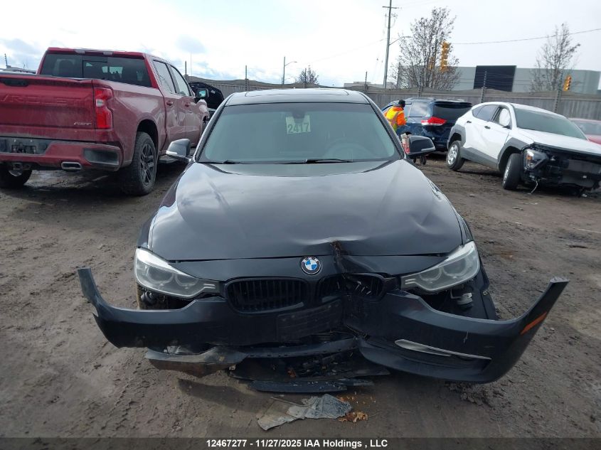 2014 BMW 320I xDrive VIN: WBA3C3G56ENS69800 Lot: 12467277