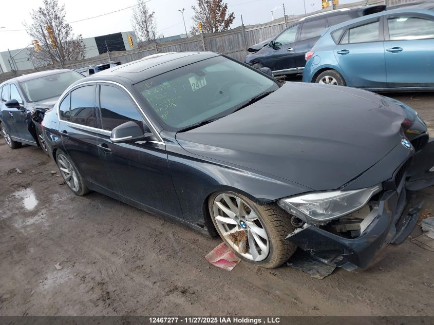 2014 BMW 320I xDrive VIN: WBA3C3G56ENS69800 Lot: 12467277