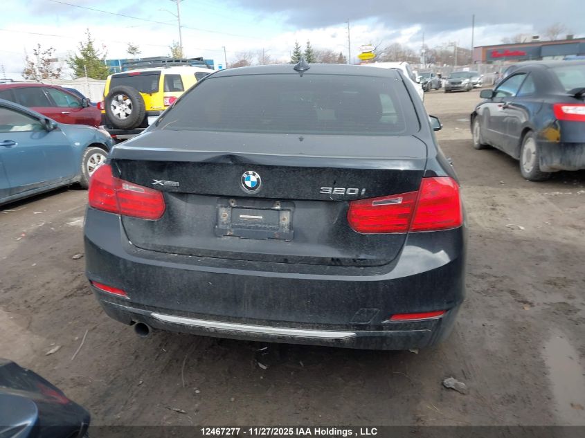 2014 BMW 320I xDrive VIN: WBA3C3G56ENS69800 Lot: 12467277