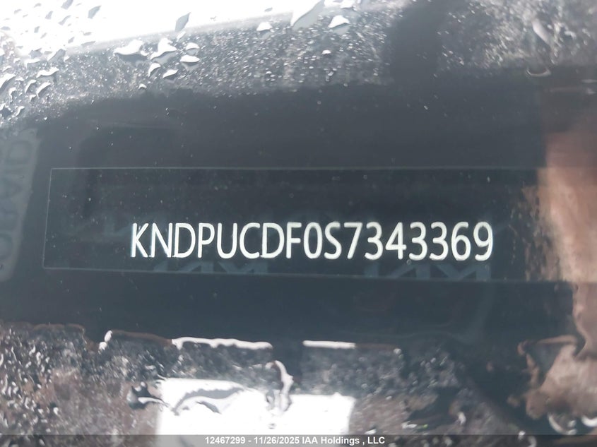 2025 Kia Sportage Lx/X-Line VIN: KNDPUCDF0S7343369 Lot: 12467299