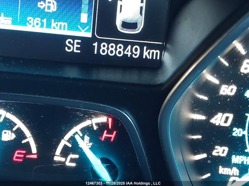 2013 Ford Escape Se VIN: 1FMCU9GX7DUD05014 Lot: 12467303