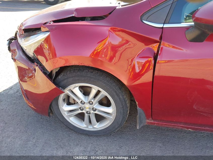 2018 Chevrolet Cruze Lt Auto VIN: 1G1BE5SM1J7170747 Lot: 12430322X