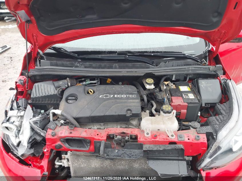 2019 Chevrolet Spark 1Lt Cvt VIN: KL8CD6SA4KC766088 Lot: 12467317