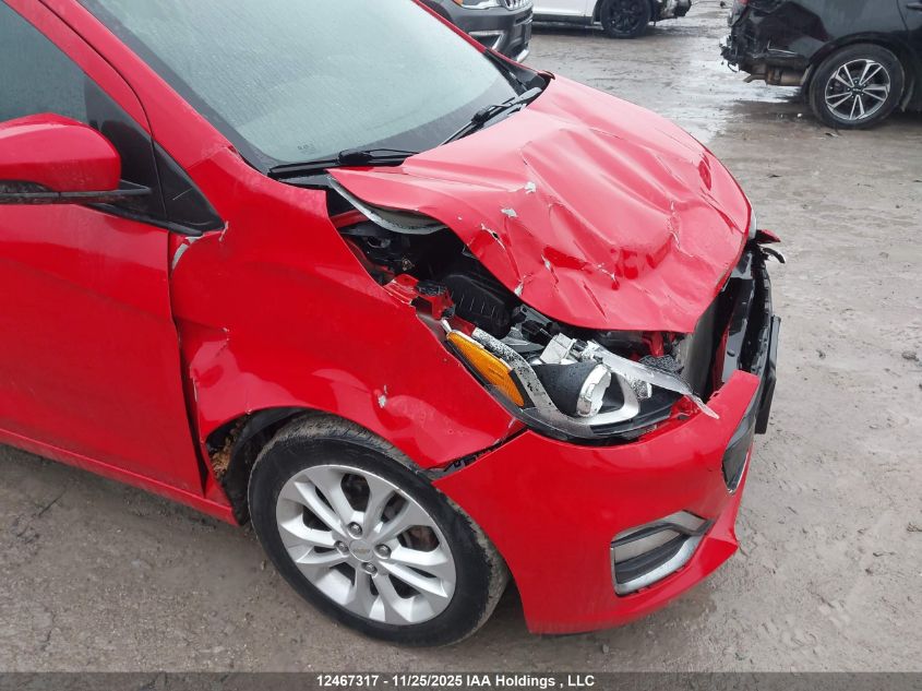 2019 Chevrolet Spark 1Lt Cvt VIN: KL8CD6SA4KC766088 Lot: 12467317