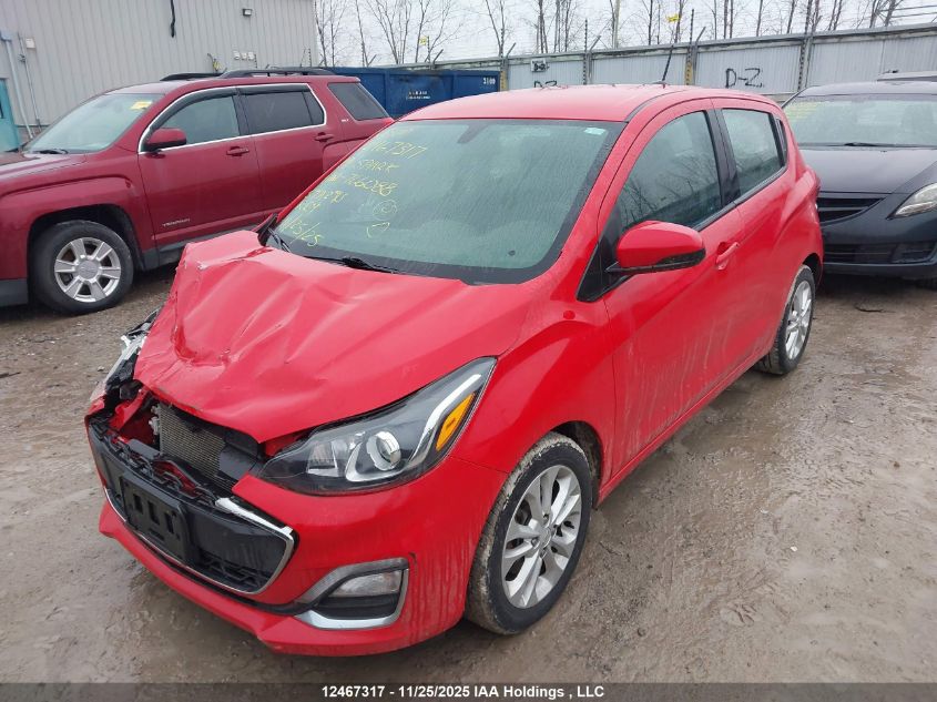 2019 Chevrolet Spark 1Lt Cvt VIN: KL8CD6SA4KC766088 Lot: 12467317