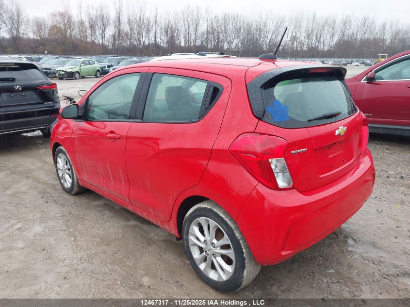 2019 Chevrolet Spark 1Lt Cvt VIN: KL8CD6SA4KC766088 Lot: 12467317