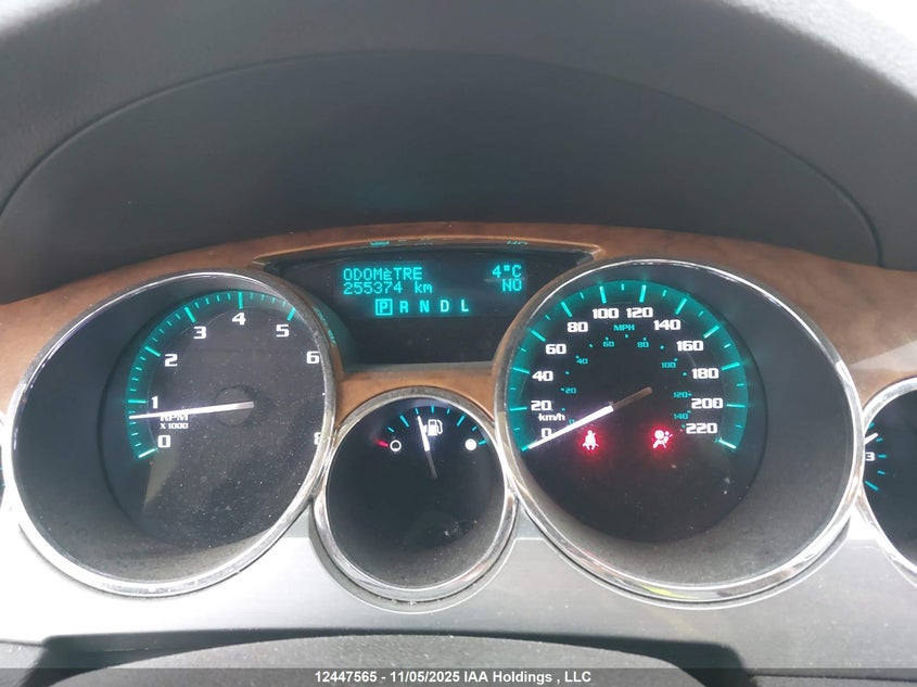 2010 Buick Enclave Cxl VIN: 5GALVBED8AJ263775 Lot: 12447565X