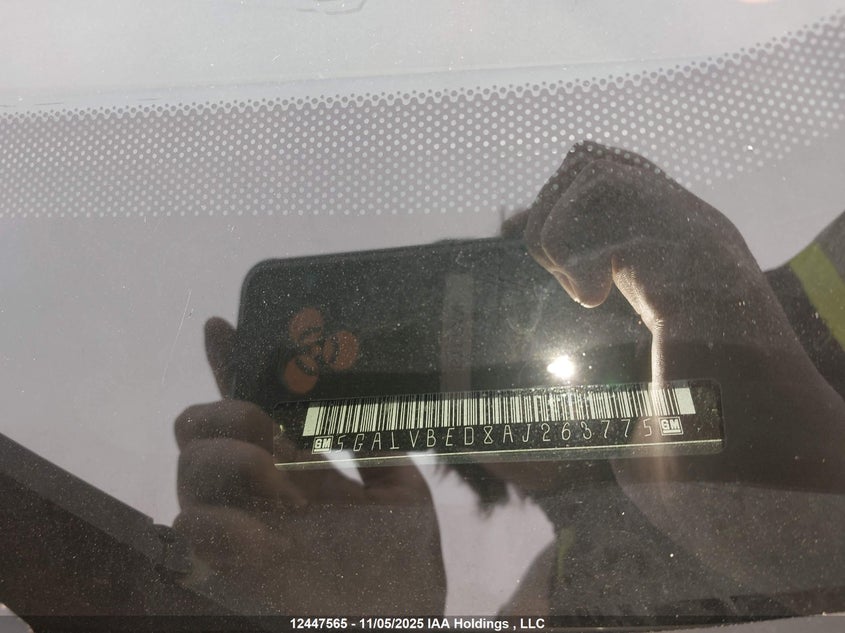 2010 Buick Enclave Cxl VIN: 5GALVBED8AJ263775 Lot: 12447565X