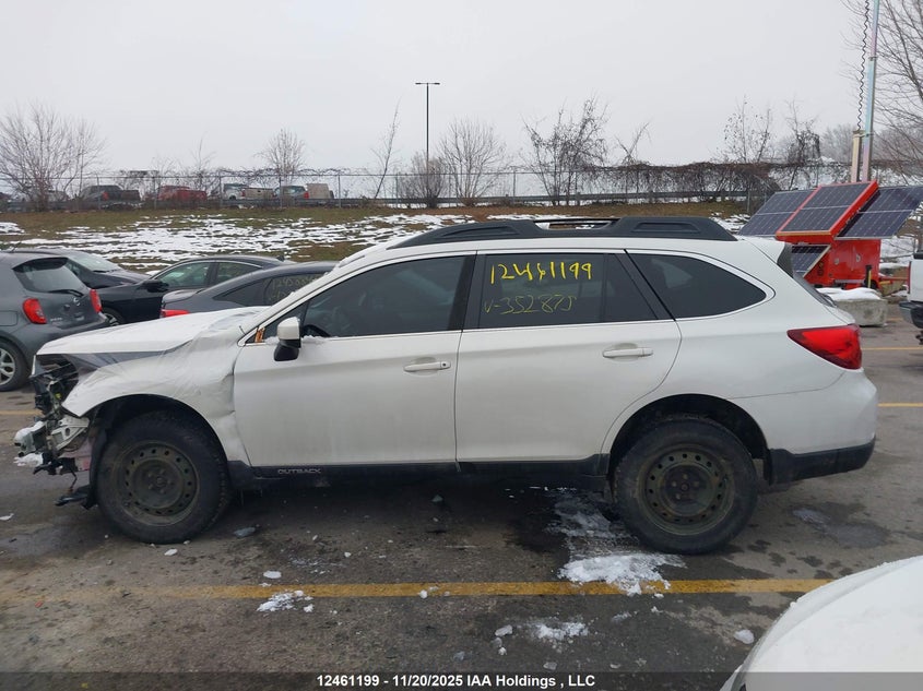 2016 Subaru Outback 2.5I VIN: 4S4BSCACXG3352875 Lot: 12461199X