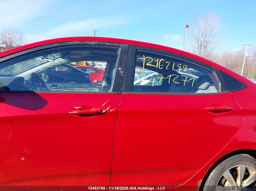 2013 Hyundai Accent Gls VIN: KMHCU4AE9DU471271 Lot: 12462188X