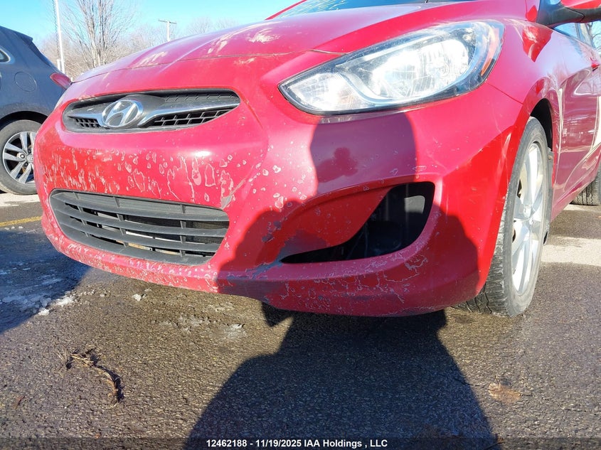 2013 Hyundai Accent Gls VIN: KMHCU4AE9DU471271 Lot: 12462188X