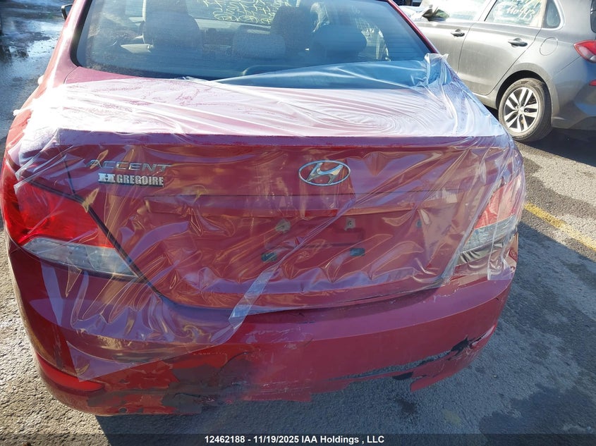 2013 Hyundai Accent Gls VIN: KMHCU4AE9DU471271 Lot: 12462188X