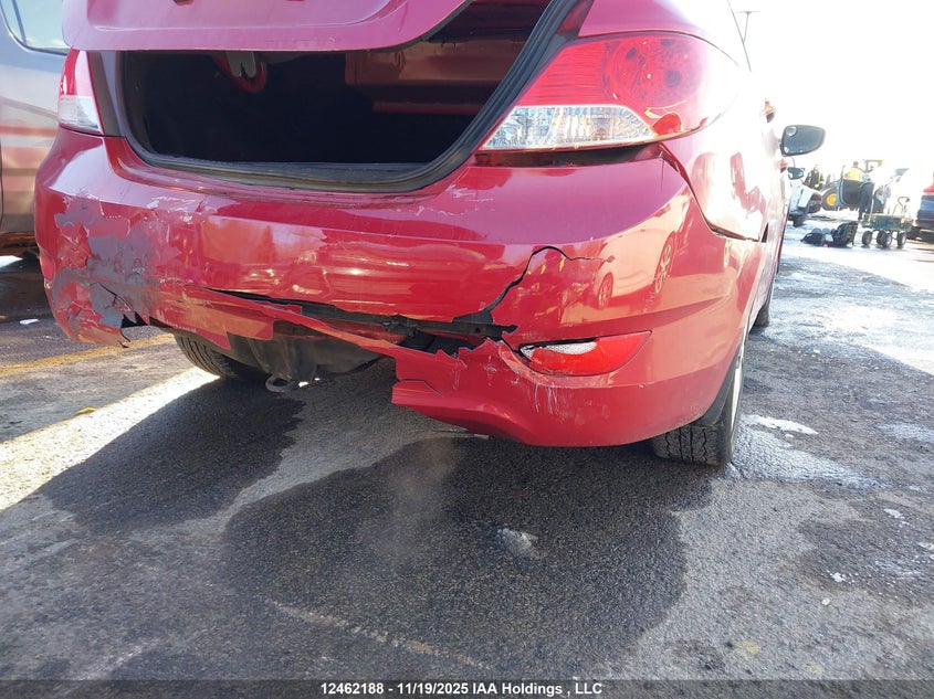 2013 Hyundai Accent Gls VIN: KMHCU4AE9DU471271 Lot: 12462188X