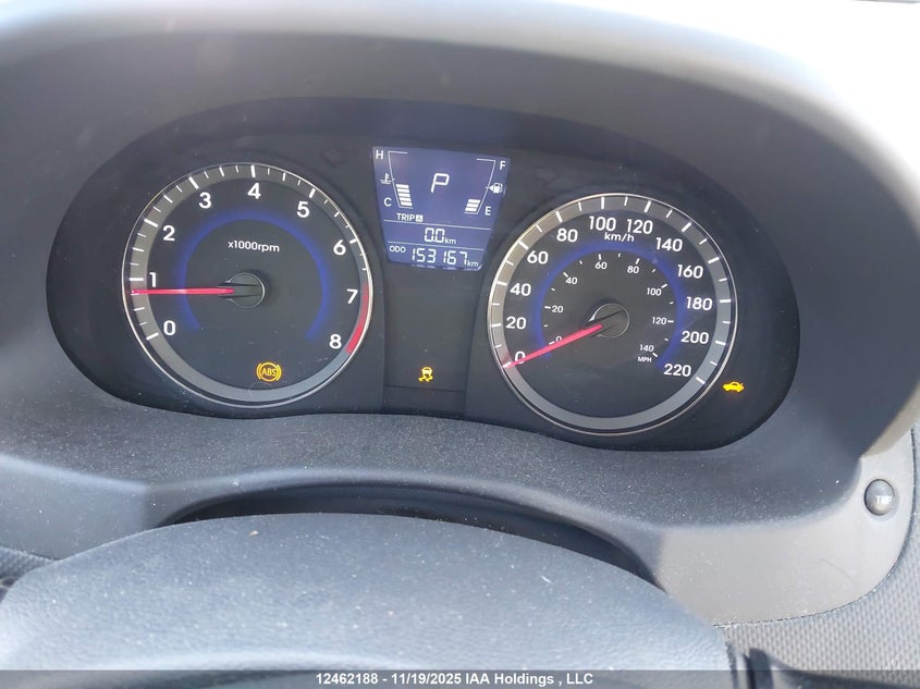 2013 Hyundai Accent Gls VIN: KMHCU4AE9DU471271 Lot: 12462188X