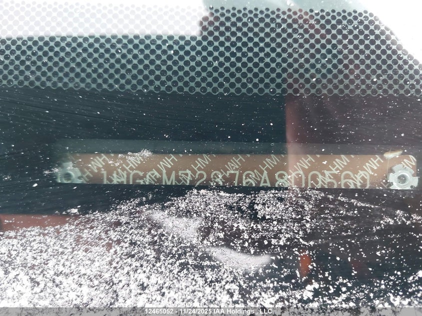 2006 Honda Accord Lx VIN: 1HGCM72376A800560 Lot: 12465052X