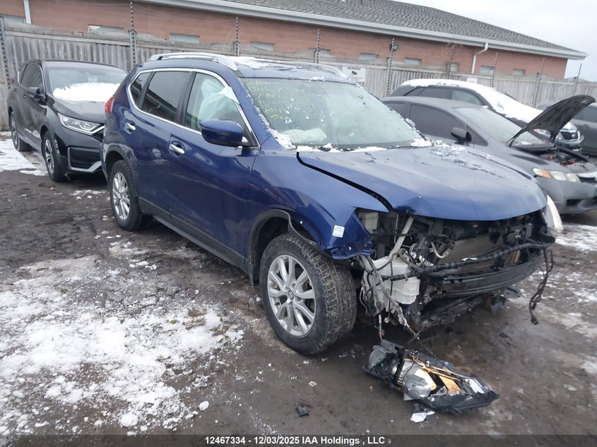 5N1AT2MV2JC794038 2018 Nissan Rogue Midnight Edition/S/Sl/Sl W/Propilot Assist/Sv auction photo 1