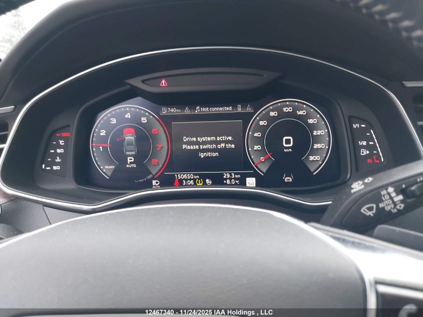 2019 Audi A7 55 Technik VIN: WAUV2AF25KN018544 Lot: 12467340