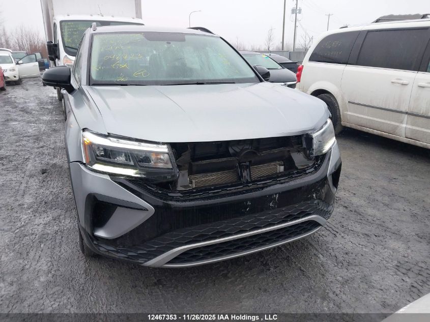 2022 Volkswagen Taos Trendline VIN: 3VVAX7B27NM048723 Lot: 12467353