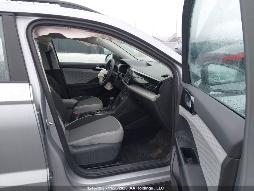 2022 Volkswagen Taos Trendline VIN: 3VVAX7B27NM048723 Lot: 12467353