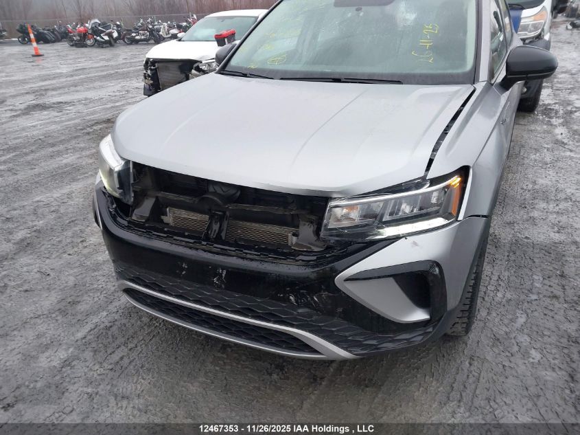 2022 Volkswagen Taos Trendline VIN: 3VVAX7B27NM048723 Lot: 12467353