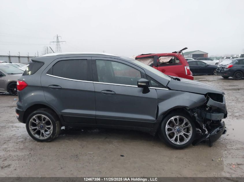 2019 Ford Ecosport Titanium VIN: MAJ6S3KL8KC256472 Lot: 12467356