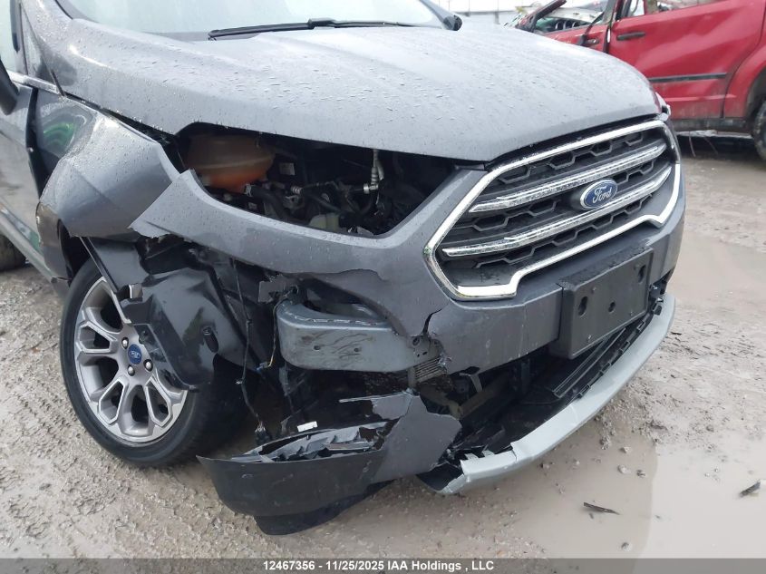 2019 Ford Ecosport Titanium VIN: MAJ6S3KL8KC256472 Lot: 12467356