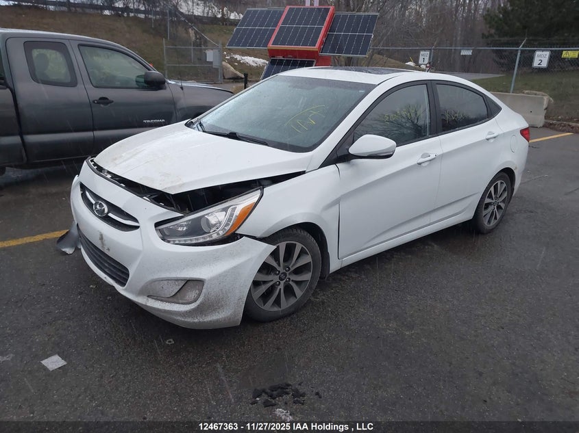 KMHCU4AE3GU022169 2016 HYUNDAI ACCENT photo no. 2