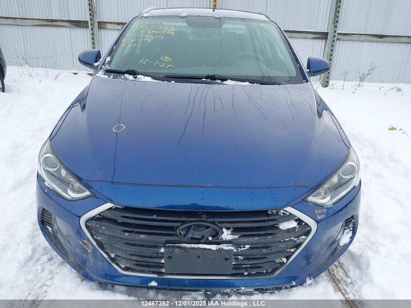 5NPD74LF7HH146317 2017 HYUNDAI ELANTRA photo no. 12