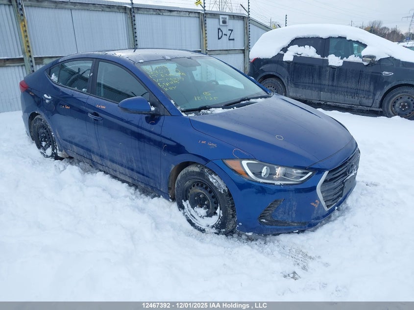 5NPD74LF7HH146317 2017 HYUNDAI ELANTRA photo no. 2