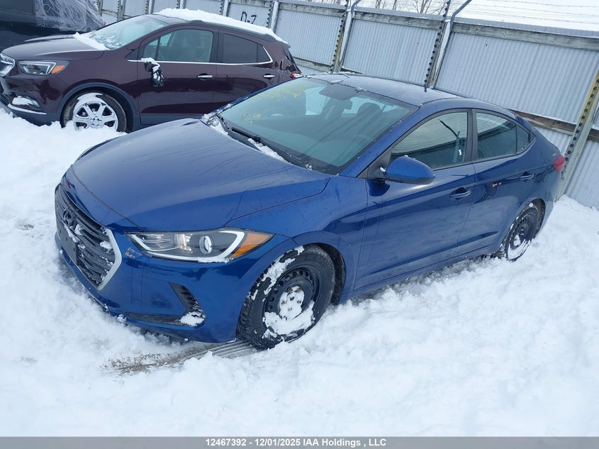 5NPD74LF7HH146317 2017 HYUNDAI ELANTRA photo no. 2