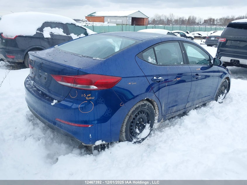 5NPD74LF7HH146317 2017 HYUNDAI ELANTRA photo no. 4