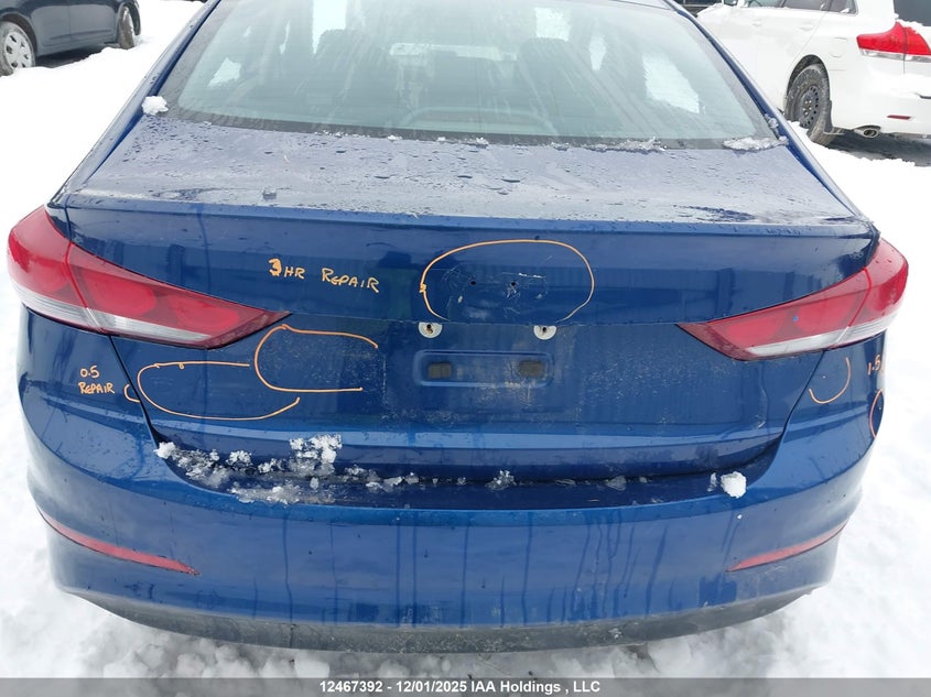 5NPD74LF7HH146317 2017 HYUNDAI ELANTRA photo no. 6