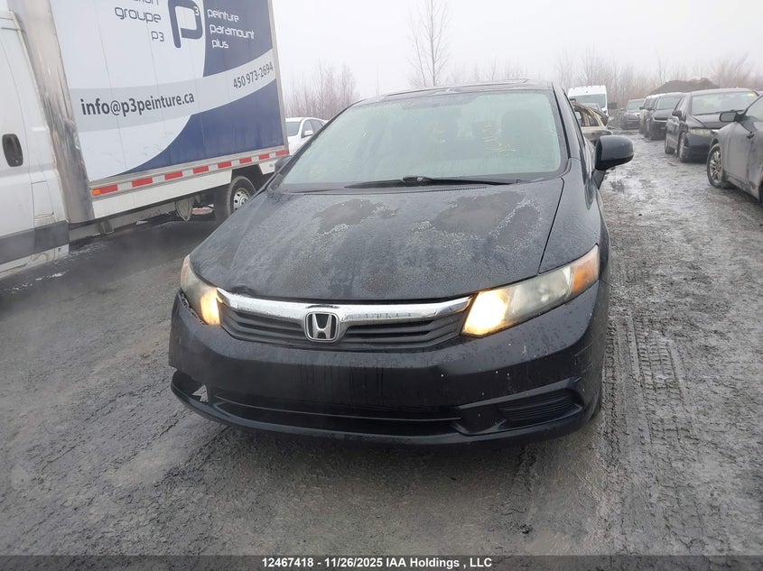 2012 Honda Civic Exl VIN: 2HGFB2F96CH024469 Lot: 12467418