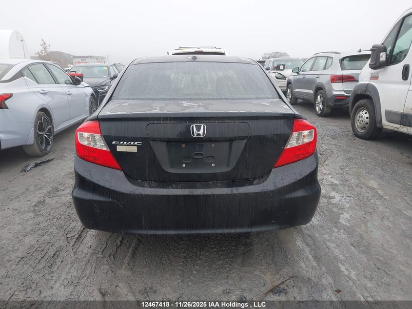 2012 Honda Civic Exl VIN: 2HGFB2F96CH024469 Lot: 12467418