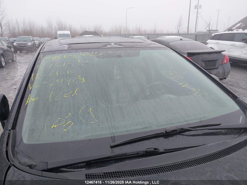 2012 Honda Civic Exl VIN: 2HGFB2F96CH024469 Lot: 12467418