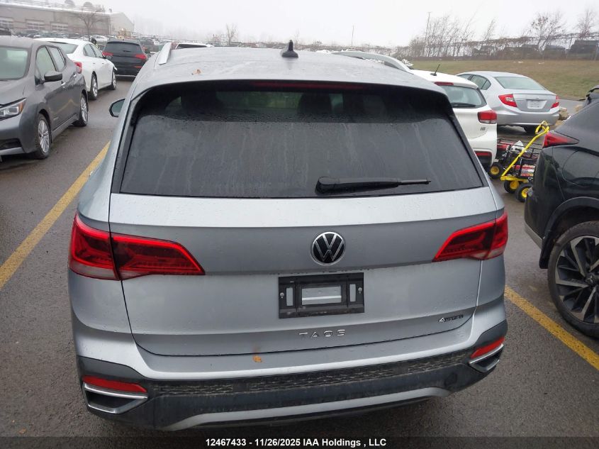 2024 Volkswagen Taos Se VIN: 3VVUX7B2XRM098941 Lot: 12467433