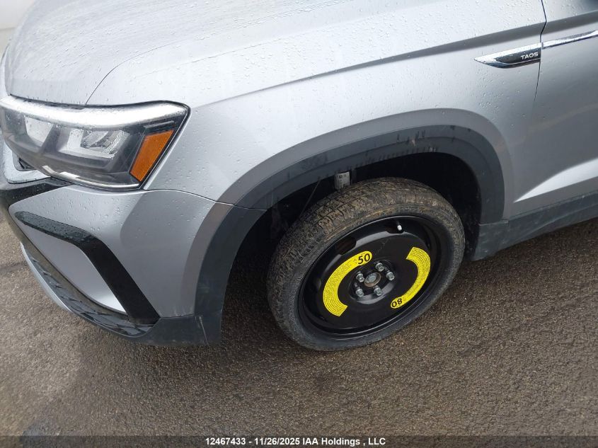 2024 Volkswagen Taos Se VIN: 3VVUX7B2XRM098941 Lot: 12467433