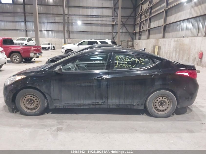 2013 Hyundai Elantra Gls/Limited VIN: 5NPDH4AE9DH197951 Lot: 12467442