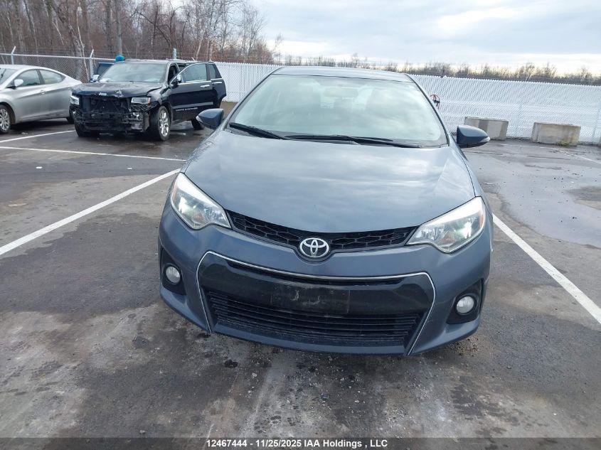 2015 Toyota Corolla S VIN: 2T1BURHE3FC476629 Lot: 12467444