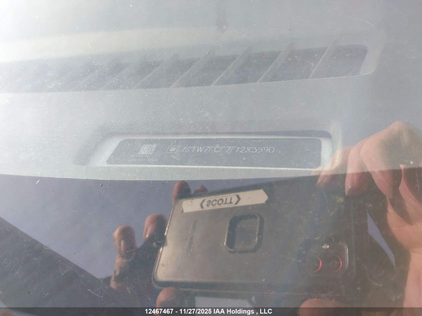 2015 GMC Savana VIN: 1GTW7FCF7F1283590 Lot: 12467467