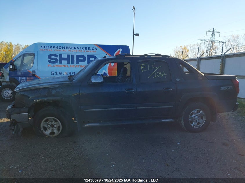 2005 Chevrolet Avalanche K1500 VIN: 3GNEK12T15G260916 Lot: 12436579X