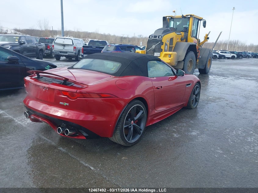 Vin: sajxj6hl5gmk31090, lot: 2852753, jaguar f-type r 20164