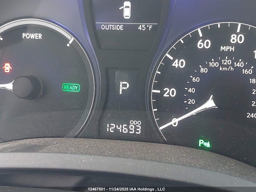 2010 Lexus Rx 450H VIN: JTJZB1BA3A2001711 Lot: 12467501