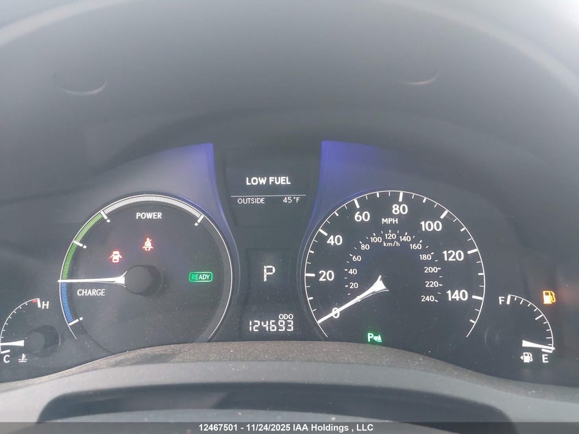 2010 Lexus Rx 450H VIN: JTJZB1BA3A2001711 Lot: 12467501