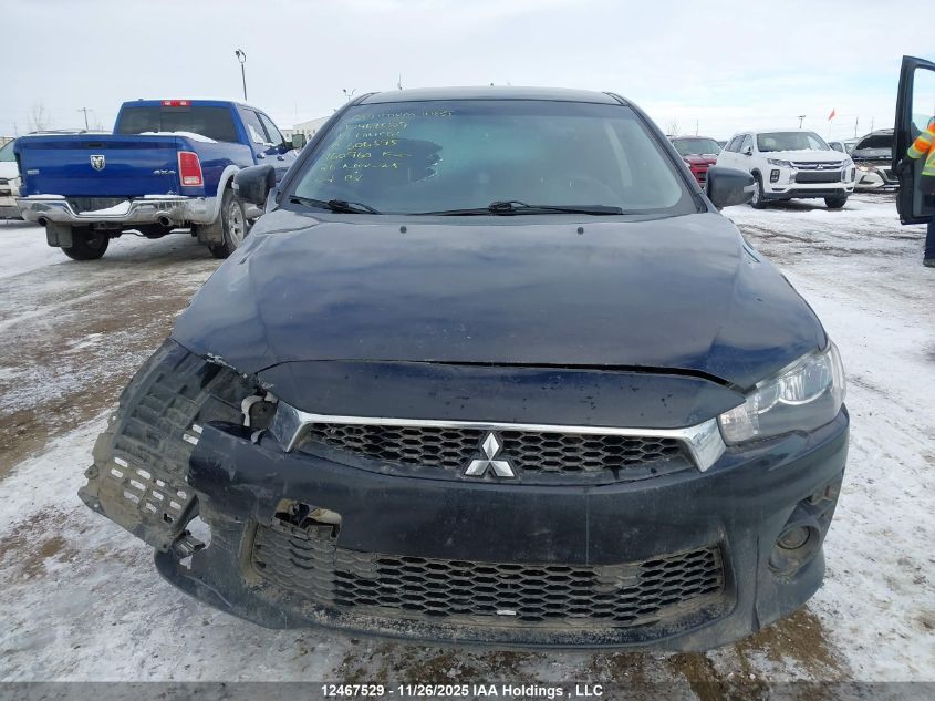 2017 Mitsubishi Lancer Es/Se/Sel VIN: JA32V2FW0HU606595 Lot: 12467529